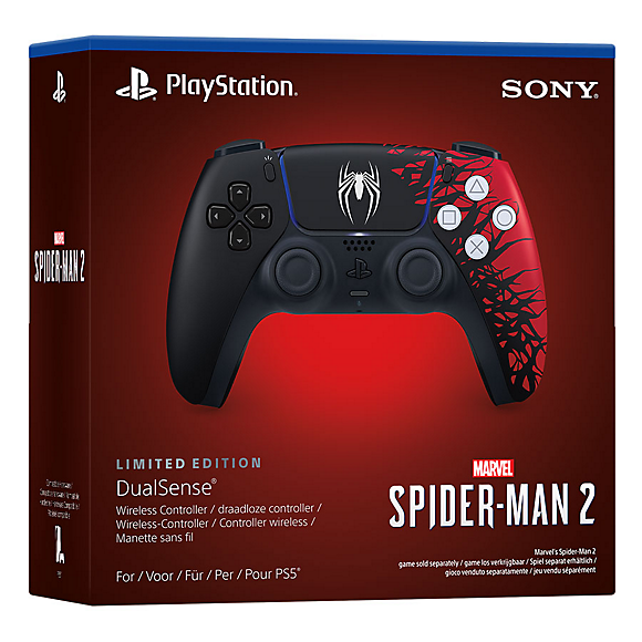 Manette sans fil DualSense™ – Marvel’s Spider-Man 2 Limited Edition