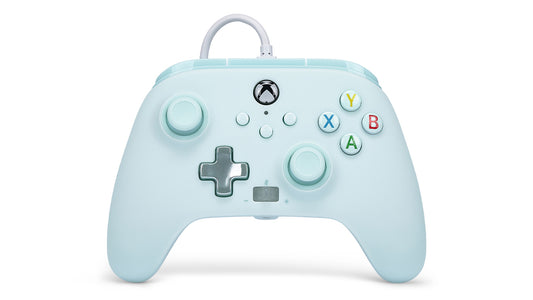 PowerA Optimized Wired Controllers for Xbox Series X|S - Cotton Candy Blue